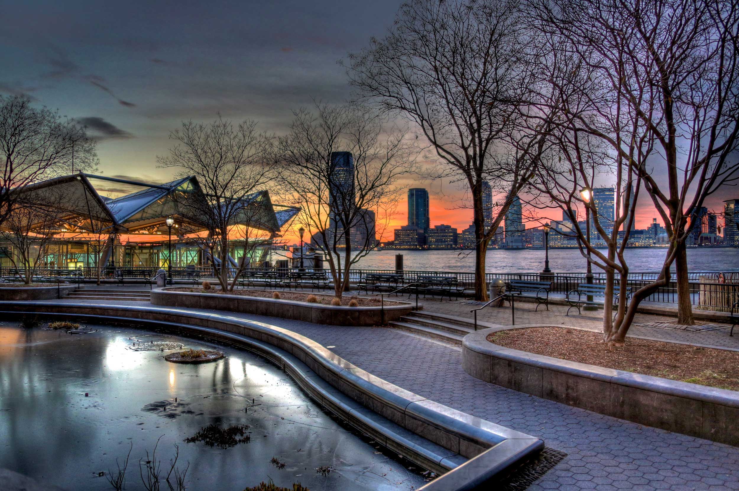 World Financial Center Ferry Terminal vor dem Haus