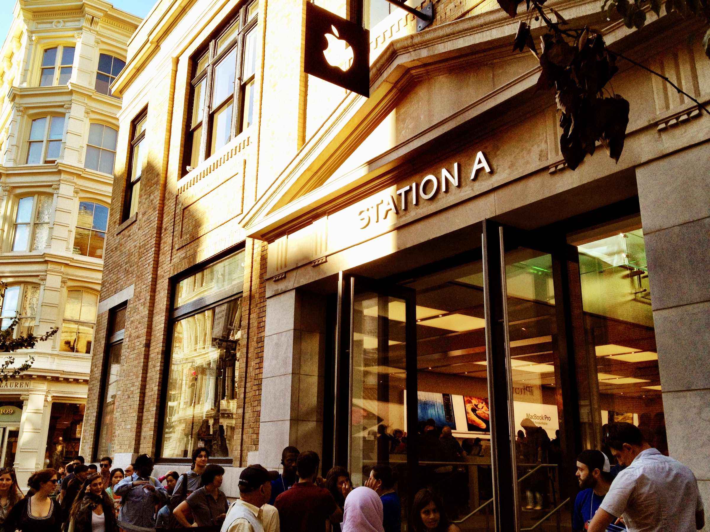 Der Apple Store in SoHo