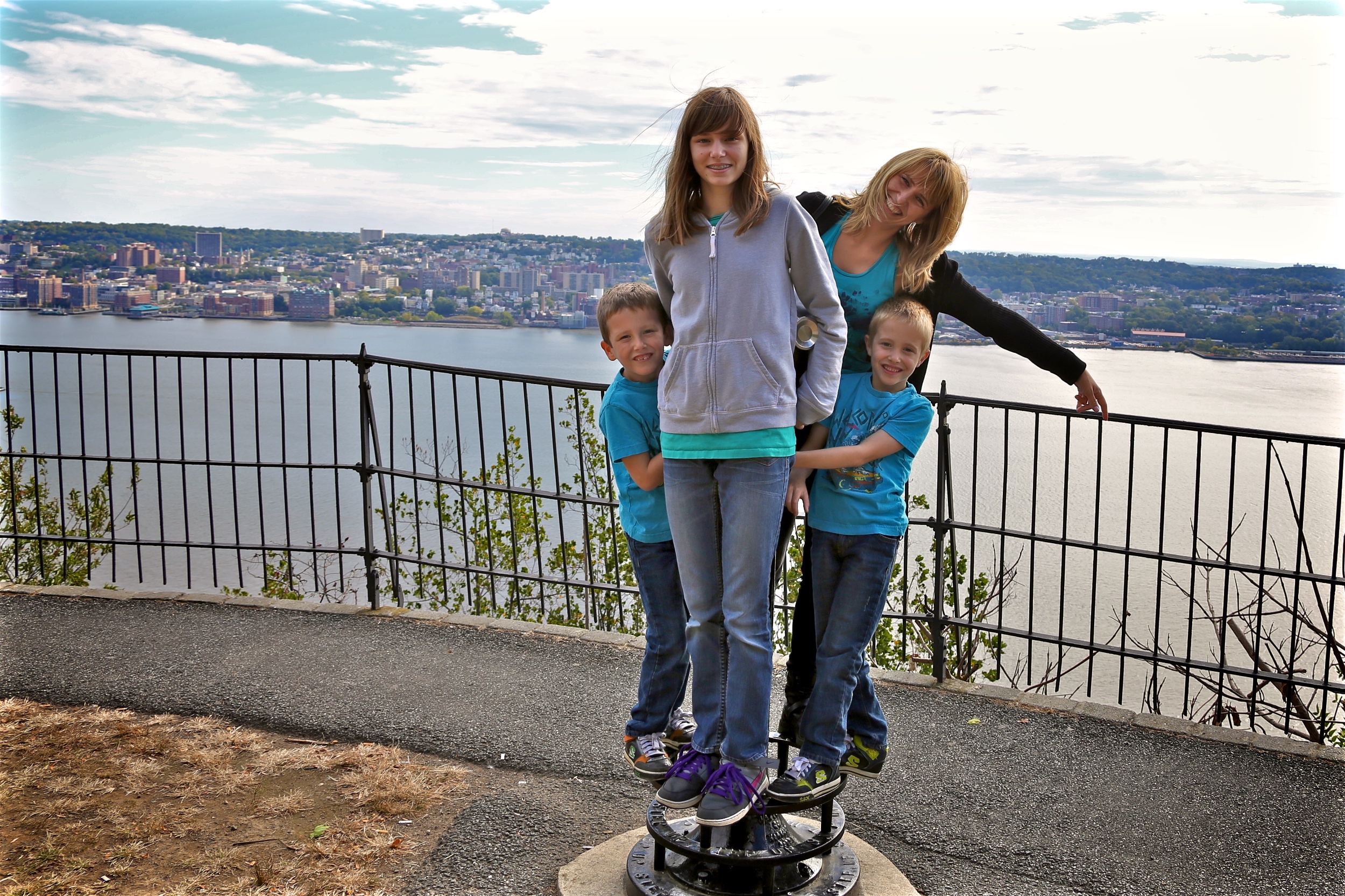 Kurzer Stop an einem Aussichtspunkt