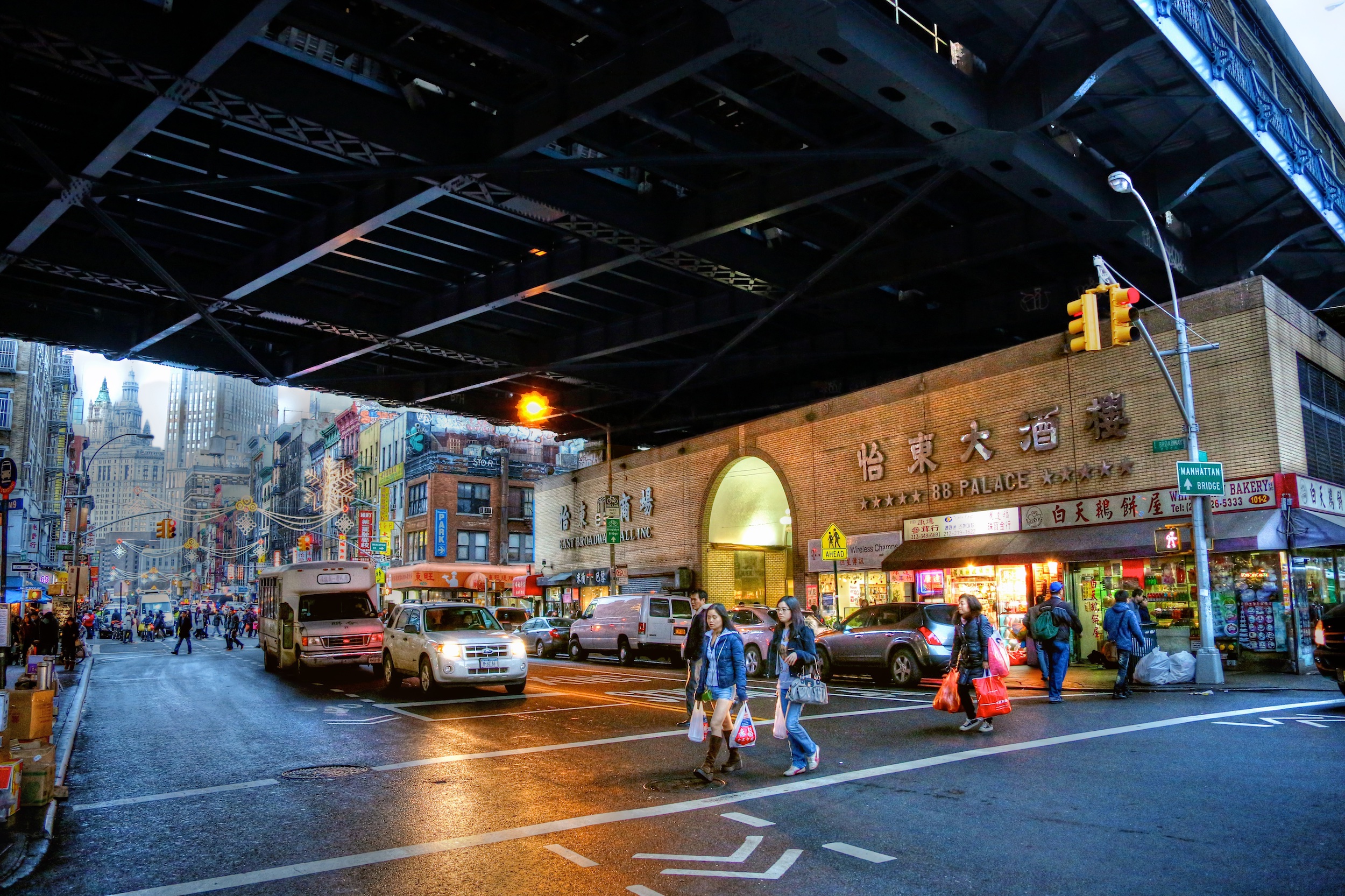 Chinatown in New York City