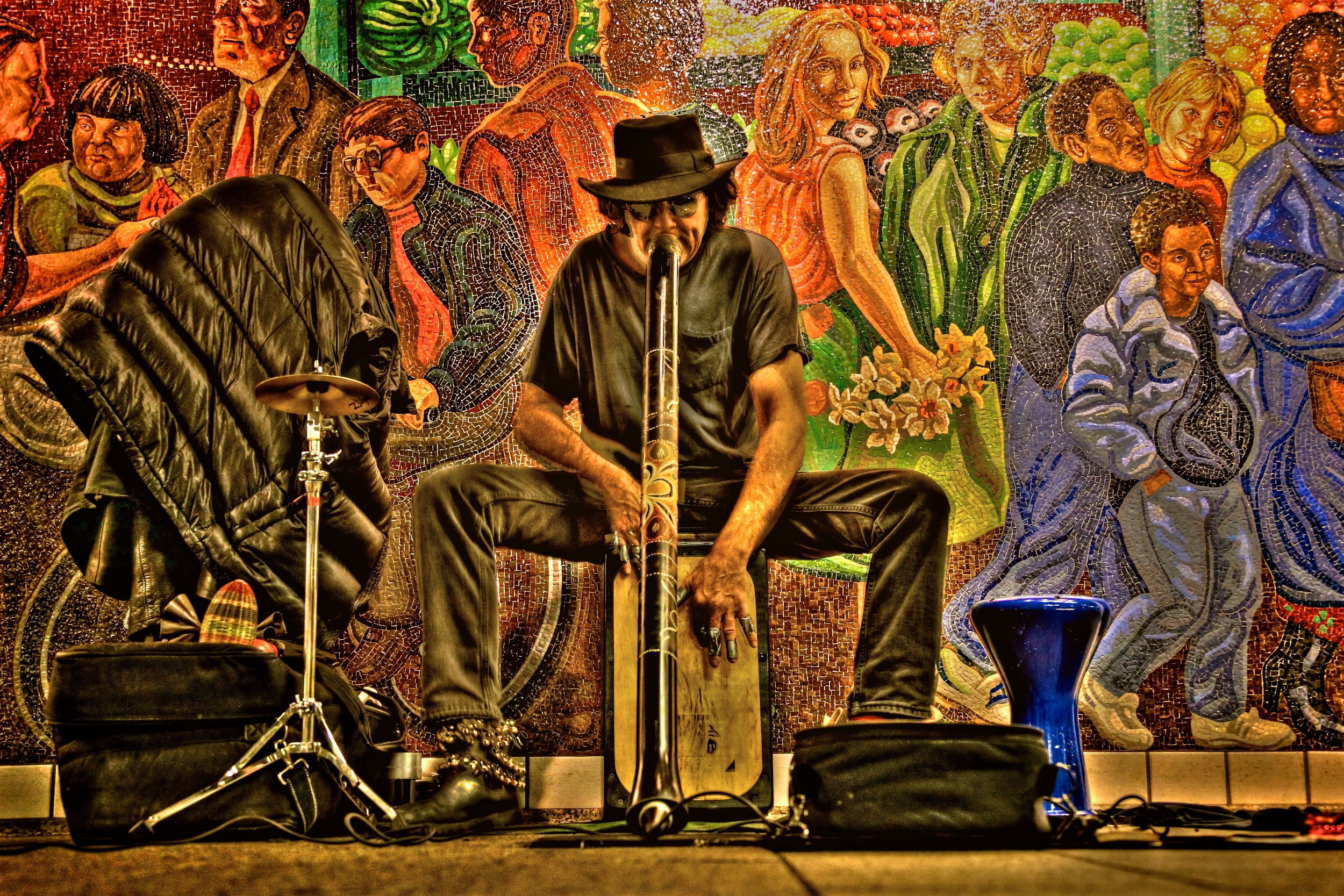 Subway Musiker - auch eine Möglichkeit in NYC Geld zu verdienen